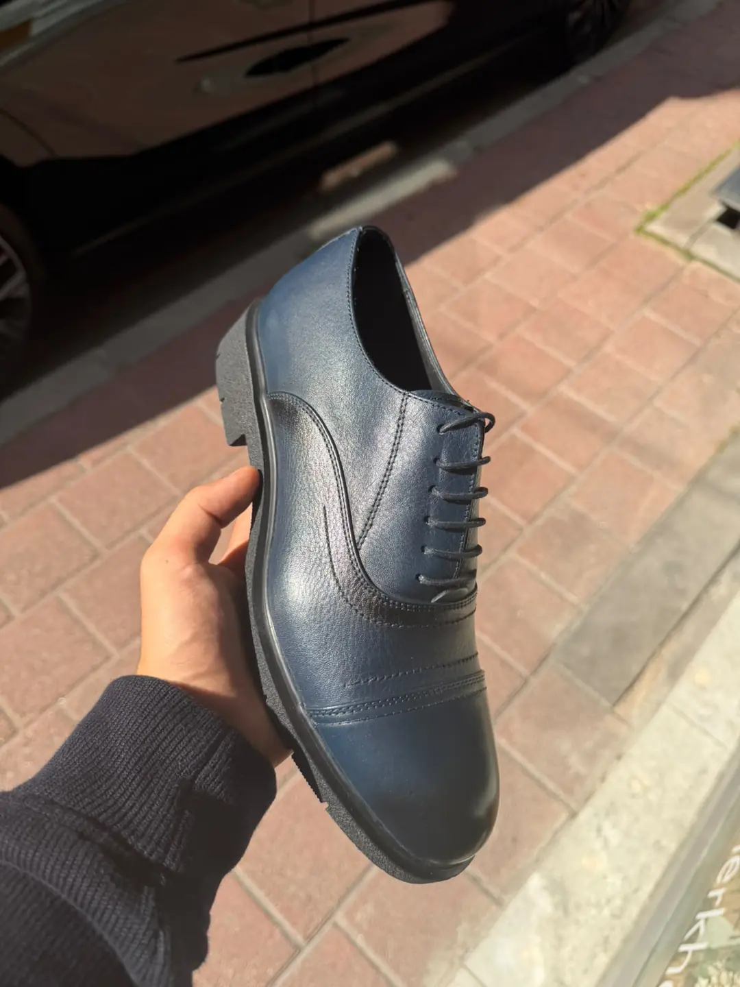 Nobile Model Hakiki Deri Klasik Ayakkabı - Lacivert