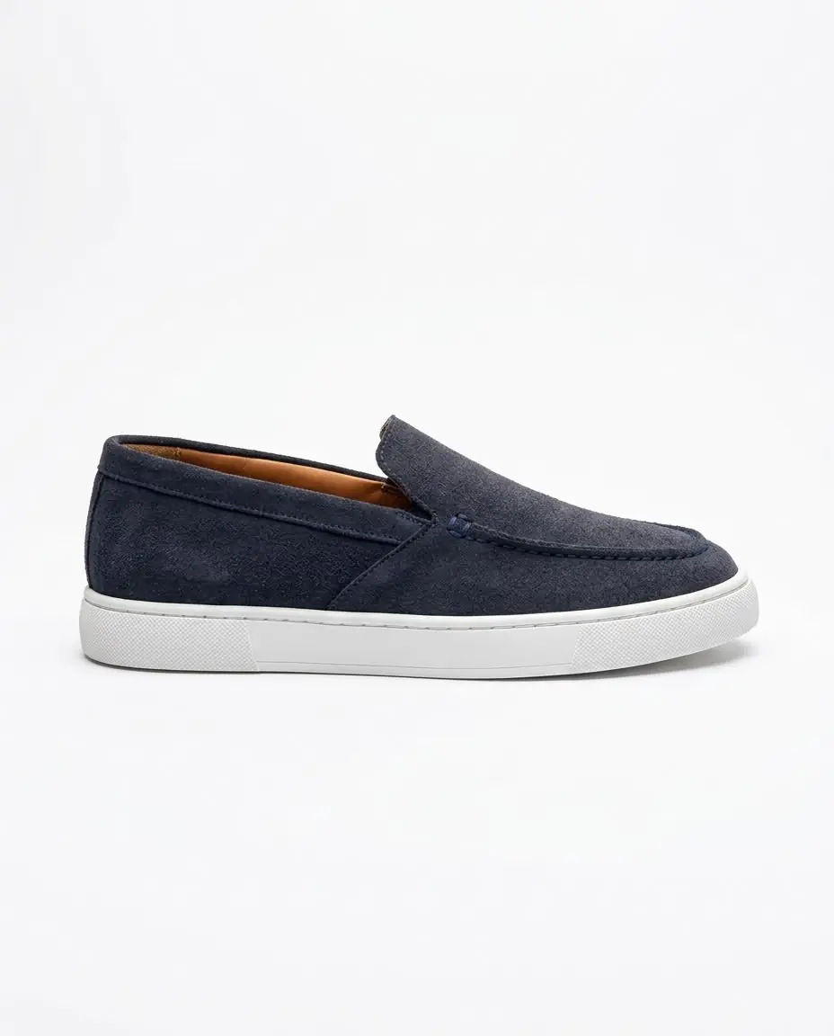 Brunello Hakiki Süet Deri Loafer 