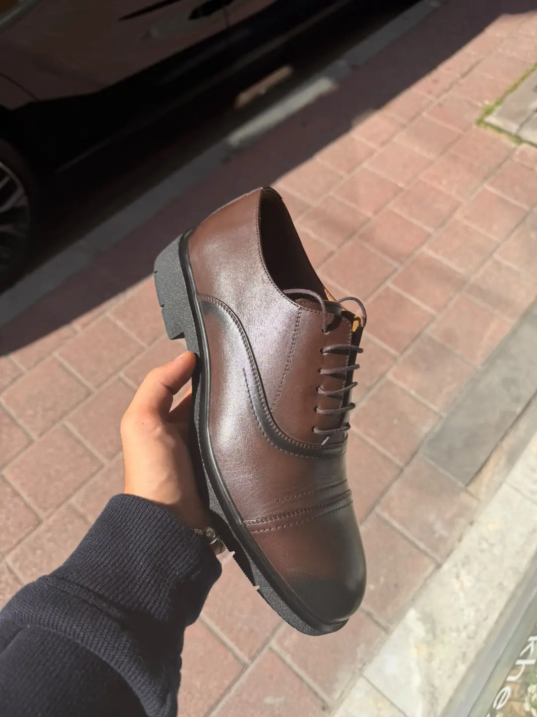 Nobile Model Hakiki Deri Klasik Ayakkabı - Kahverengi