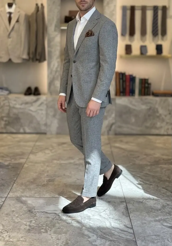 Royale Hakiki Deri Ayakkabı - Kahverengi
