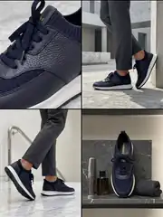 Socka Hakiki Deri Sneakers 1